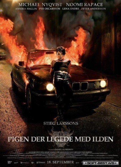 Девушка, которая играла с огнем / Flickan Som Lekte Med Elden (2009) HDRip